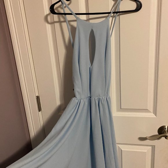 Club London High-Low Halter Dress- Size 6 (US) - Picture 5 of 6